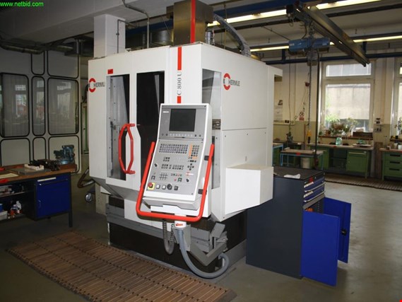 Used Hermle C 800 U CNC machining center for Sale (Auction Premium) | NetBid Industrial Auctions