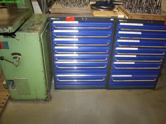 Used Precitool telescopic drawer cabinet (3) for Sale (Auction Premium) | NetBid Industrial Auctions