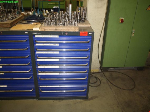 Used Precitool telescopic drawer cabinet (4) for Sale (Auction Premium) | NetBid Industrial Auctions