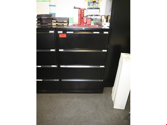 Used Suspended File Cabinet W Drawers For Sale Auction Premium