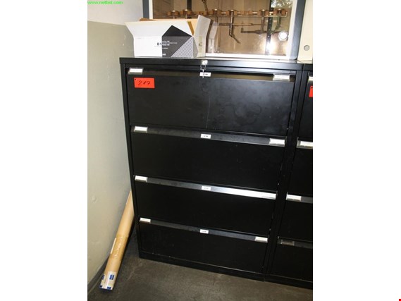 Used Suspended File Cabinet W Drawers For Sale Auction Premium