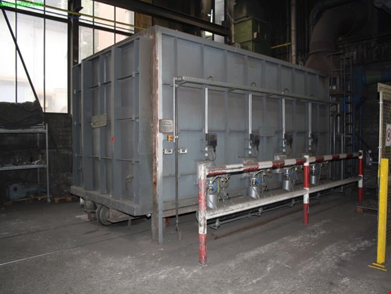Used Loi-Saar bogie hearth furnace for Sale (Auction Premium) | NetBid Industrial Auctions