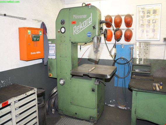 Used Mössner Rekord vertical band saw for Sale (Auction Premium) | NetBid Industrial Auctions