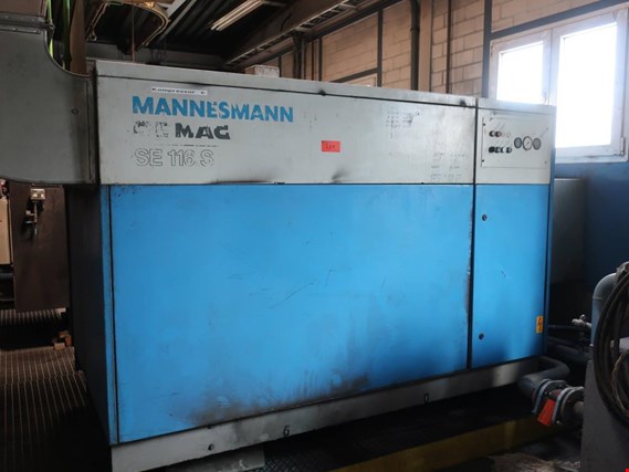 Used Mannesmann Demag SE 116 S Screw compressor (6) (release from 09.12.2019) for Sale (Trading Premium) | NetBid Industrial Auctions