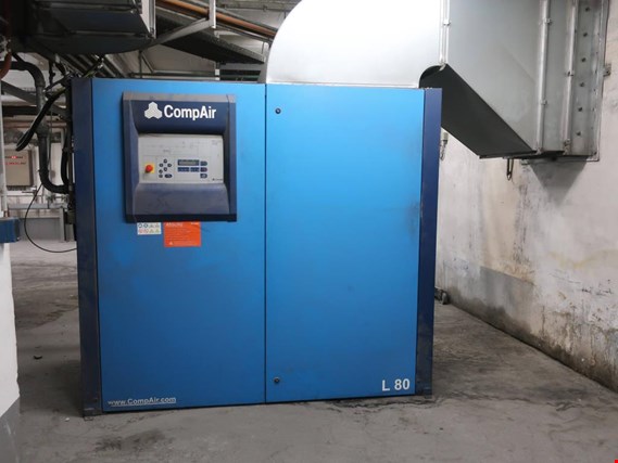 Used CompAir L 80-7,5 A Screw compressor for Sale (Trading Premium) | NetBid Industrial Auctions