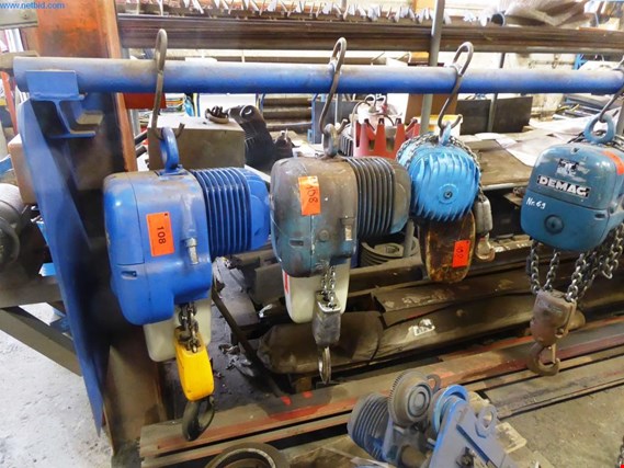Used Demag 3 Chain hoists for Sale (Auction Premium) | NetBid Industrial Auctions