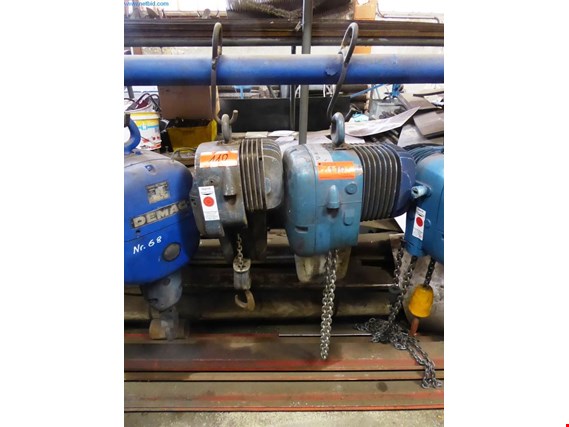 Used Demag 4 Chain hoists for Sale (Auction Premium) | NetBid Industrial Auctions