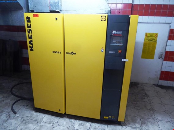 Used Kaeser CSD 85 Screw compressor for Sale (Auction Premium) | NetBid Industrial Auctions