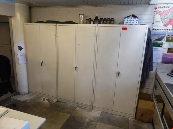 Used 5 Steel cabinets for Sale (Auction Premium) | NetBid Industrial Auctions