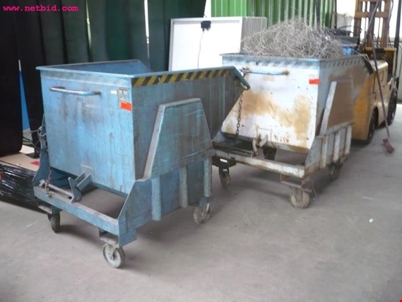 Used Kaiser Kraft 255-238 2 Chip tipping cart for Sale (Auction Premium) | NetBid Industrial Auctions