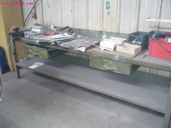 Used Steel work table for Sale (Auction Premium) | NetBid Industrial Auctions
