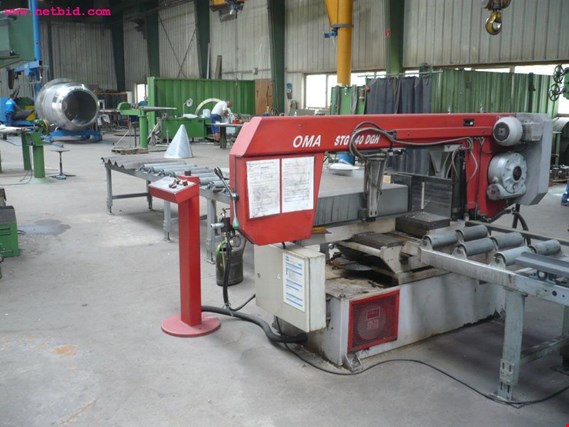 Used BOMAR STG440 DGH Horizontal band saw for Sale (Auction Premium) | NetBid Industrial Auctions