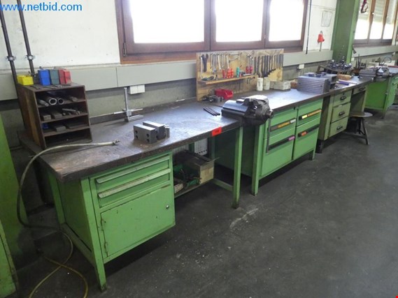Used 3 workbenches for Sale (Auction Premium) | NetBid Industrial Auctions