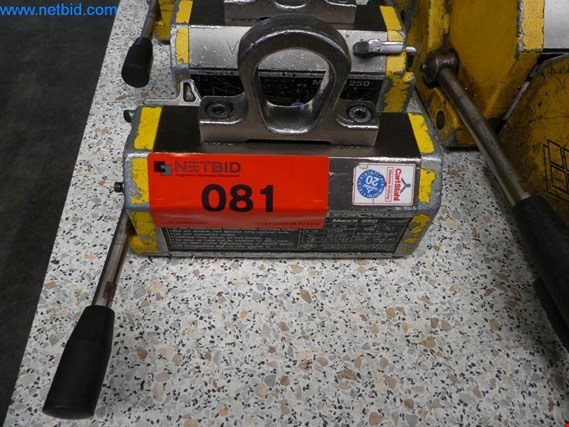 Used Tecnomagnete MAX 250 load magnet for Sale (Auction Premium) | NetBid Industrial Auctions