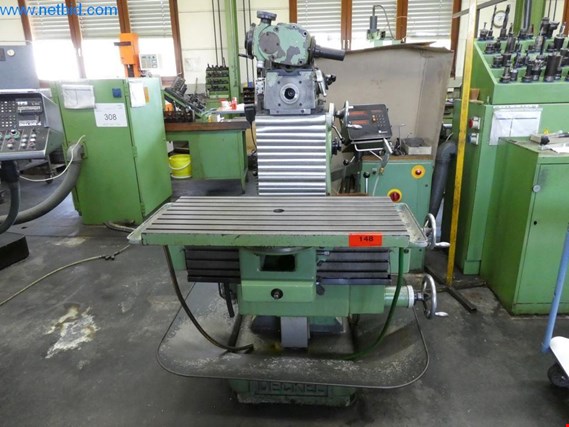 Used Deckel FP3 universal milling machine for Sale (Auction Premium) | NetBid Industrial Auctions