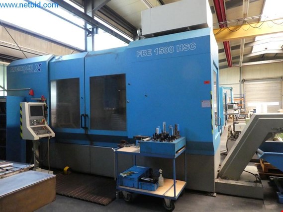 Used Auerbach FBE1500HSC CNC plano-milling machine for Sale (Trading Premium) | NetBid Industrial Auctions