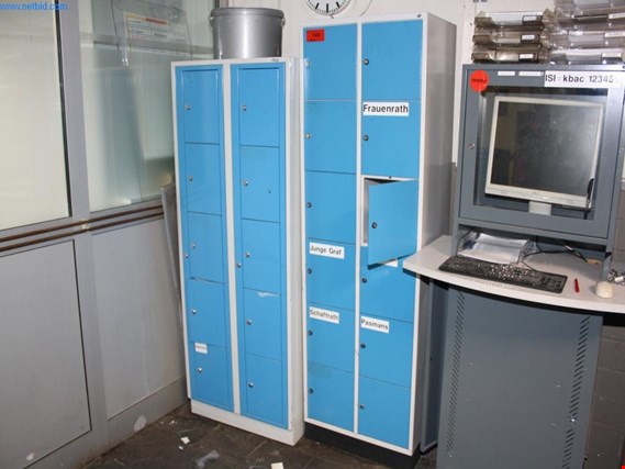 Used 2 Staff lockers for Sale (Auction Premium) | NetBid Industrial Auctions