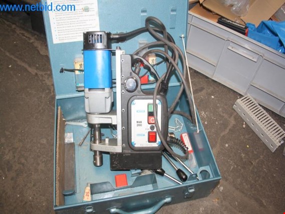 Used MAB 200 Magnetic core drilling machine for Sale (Auction Premium) | NetBid Industrial Auctions