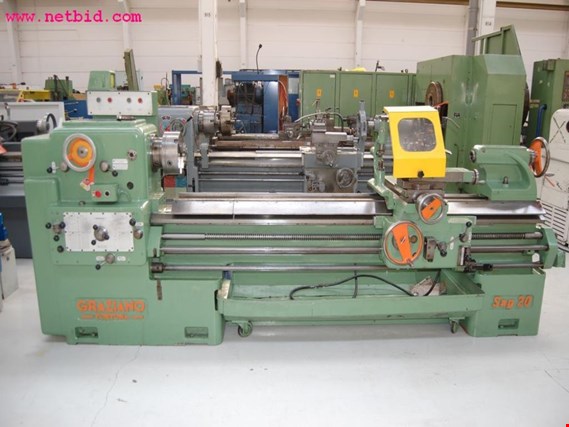 Used GRAZIANO SAG20 CONVENTIONAL LATHE for Sale (Auction Premium) | NetBid Industrial Auctions