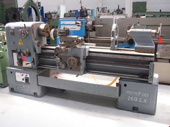 Used MONOFAB 260 EA CONVENTIONAL LATHE for Sale (Auction Premium) | NetBid Industrial Auctions