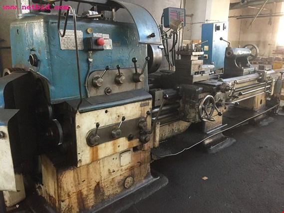 Used Maschinenfabrik Meuselwitz Conventional lead and feed spindle center lathe for Sale (Auction Premium) | NetBid Industrial Auctions