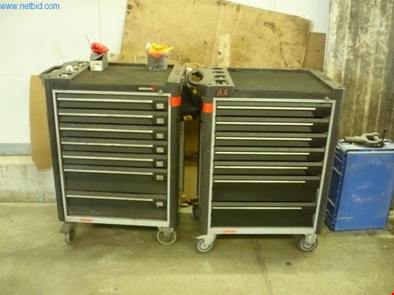 Used Hazet Monochrom 3 Tool trolley for Sale (Auction Premium) | NetBid Industrial Auctions