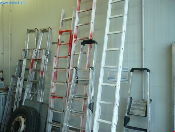 1 Posten Aluminium vaste ladders gebruikt kopen (Auction Premium) | NetBid industriële Veilingen