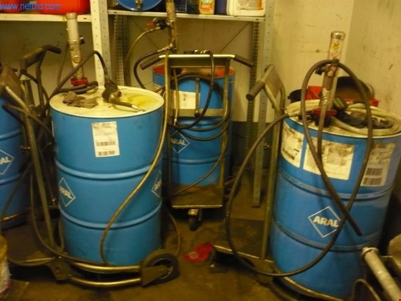 Used 8 Compressed air barrel pumps for Sale (Auction Premium) | NetBid Industrial Auctions