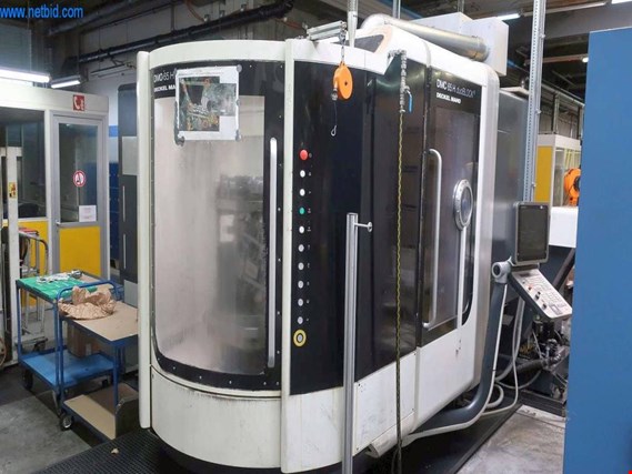 Used Deckel Maho DMC 65H duoBlock horizontal machining center for Sale (Online Auction) | NetBid Industrial Auctions