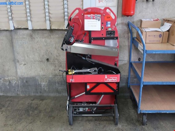 Used Ergopak 725E cordless strapping machine for Sale (Auction Premium) | NetBid Industrial Auctions