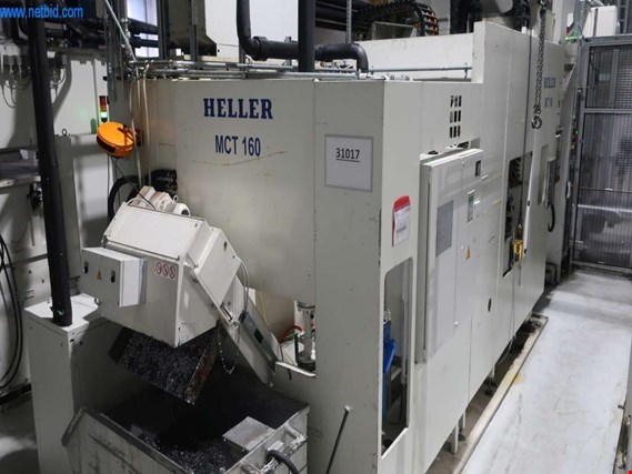 Used Heller MCT 160 horizontal double spindle machining center - Surcharge under reserve for Sale (Online Auction) | NetBid Industrial Auctions