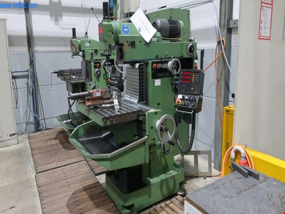 Used Deckel FP4M universal drilling and milling machine for Sale (Auction Premium) | NetBid Industrial Auctions