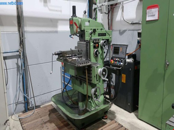 Used Deckel FP2-2202 universal drilling and milling machine for Sale (Auction Premium) | NetBid Industrial Auctions