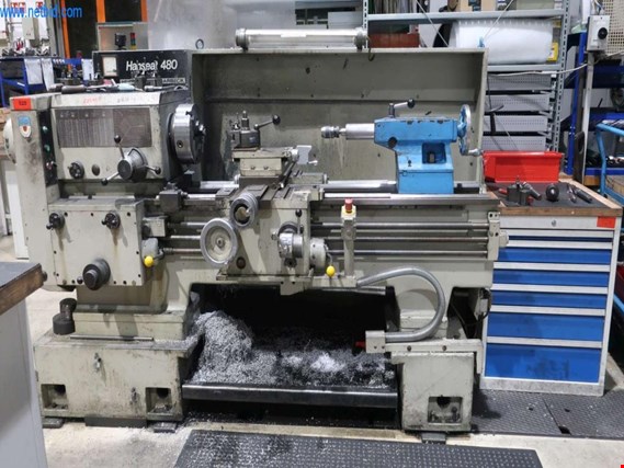 Used Heidenreich & Harbeck Hanseat 480 sliding and screw cutting lathe for Sale (Auction Premium) | NetBid Industrial Auctions