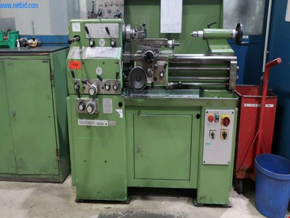 Used Weiler Matador sliding and screw cutting lathe for Sale (Auction Premium) | NetBid Industrial Auctions
