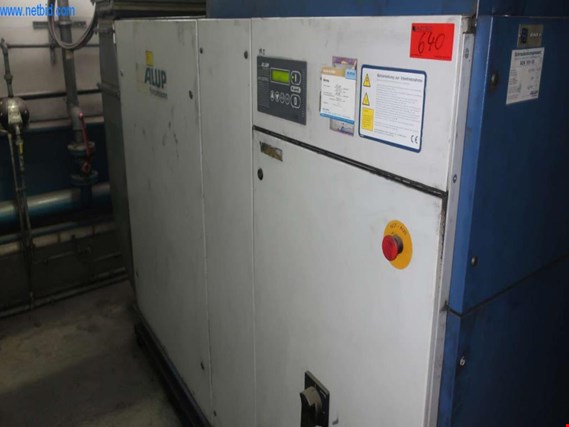 Used Alup SCK151-10 screw compressor for Sale (Auction Premium) | NetBid Industrial Auctions