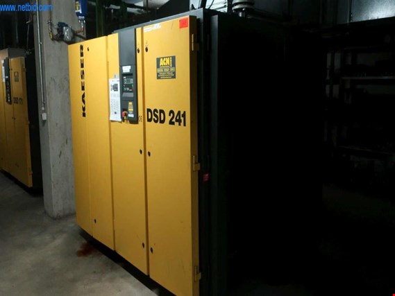 Used Kaeser DSD241 screw compressor for Sale (Auction Premium) | NetBid Industrial Auctions
