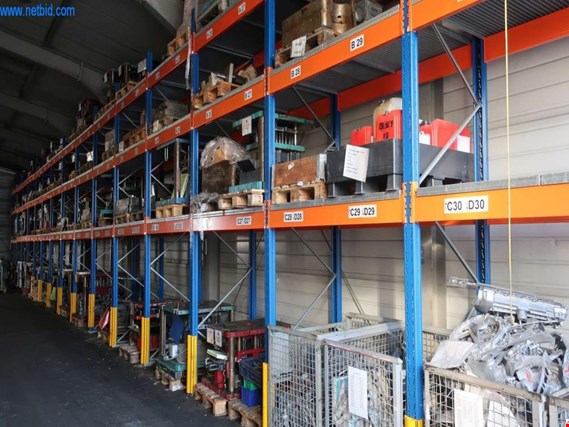 Used SLP SL30 pallet shelf system for Sale (Trading Premium) | NetBid Industrial Auctions