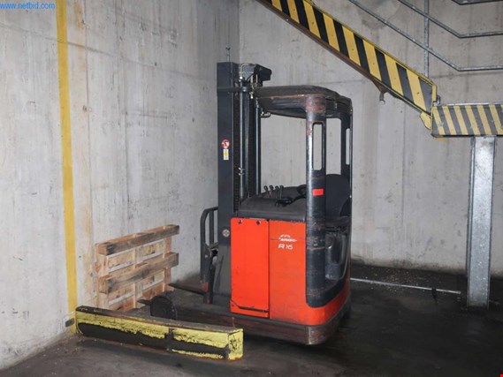 Used Linde R16 reach truck- later release as of 07.06.2021 for Sale (Auction Premium) | NetBid Industrial Auctions