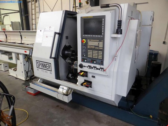Used Spinner TTC 300 52 SMMCY CNC lathe (1) for Sale (Trading Premium) | NetBid Industrial Auctions