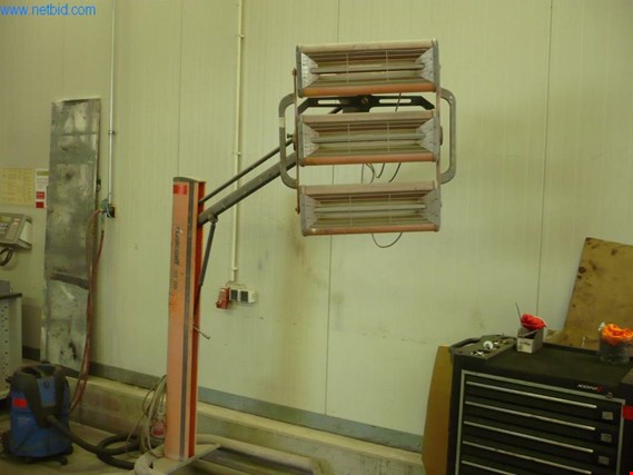 Used Unicraft ILT 3W mobile infrared paint dryer for Sale (Auction Premium) | NetBid Industrial Auctions