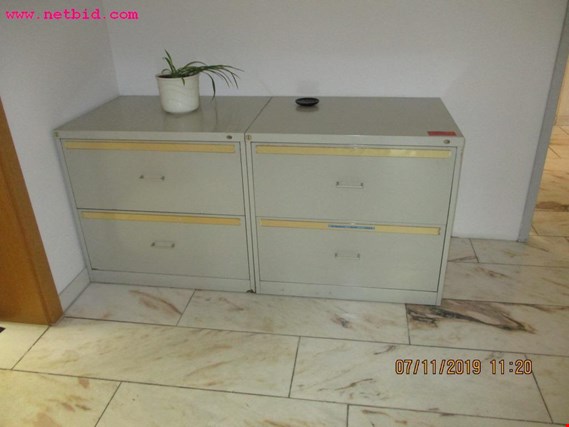 Used 2 Drawer cabinets for Sale (Trading Premium) | NetBid Industrial Auctions