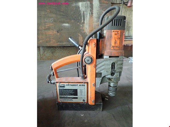 Used Alfra Rotabest 40RQ Magnetic drilling machine for Sale (Auction Premium) | NetBid Industrial Auctions
