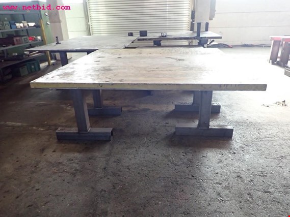 Used 4 Heavy welding tables for Sale (Auction Premium) | NetBid Industrial Auctions