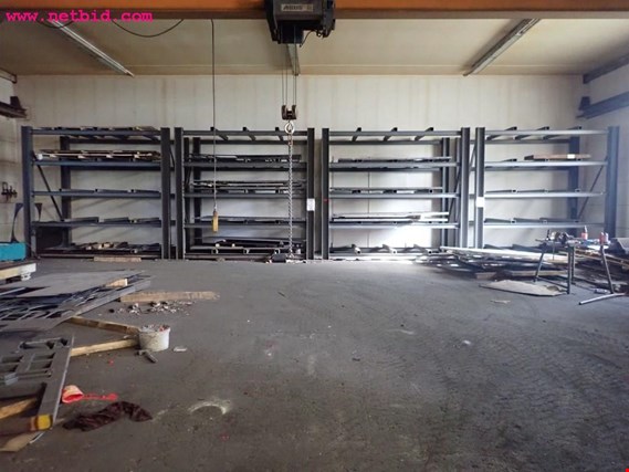 Used 4 Heavy duty shelving for Sale (Auction Premium) | NetBid Industrial Auctions