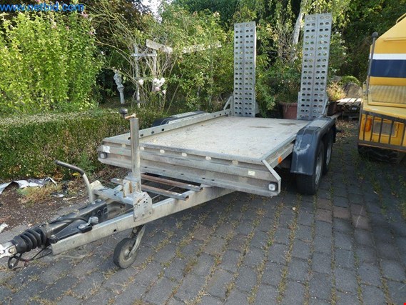 Used Böckmann MT-ST 3016/15 Double-axle platform trailer for Sale (Auction Premium) | NetBid Industrial Auctions
