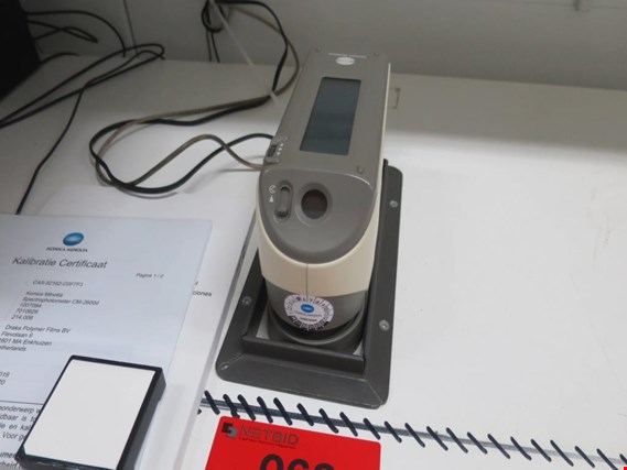 Used Konica Minolta CM-2600D spectrophotometer for Sale (Auction Premium) | NetBid Industrial Auctions