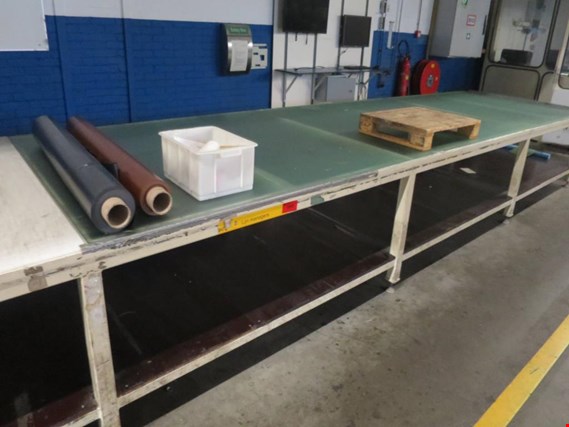 Used work table for Sale (Auction Premium) | NetBid Industrial Auctions