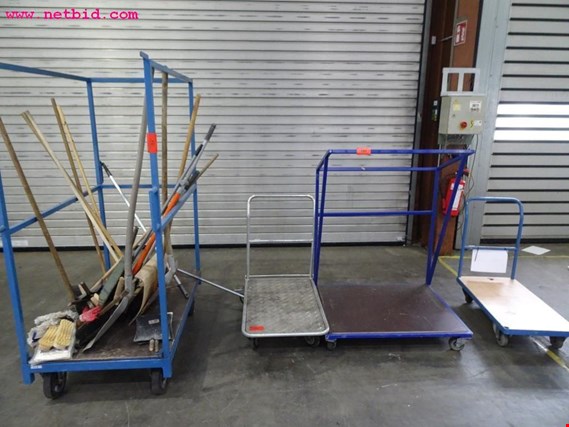 Used 3 Platform transport trolley for Sale (Auction Premium) | NetBid Industrial Auctions