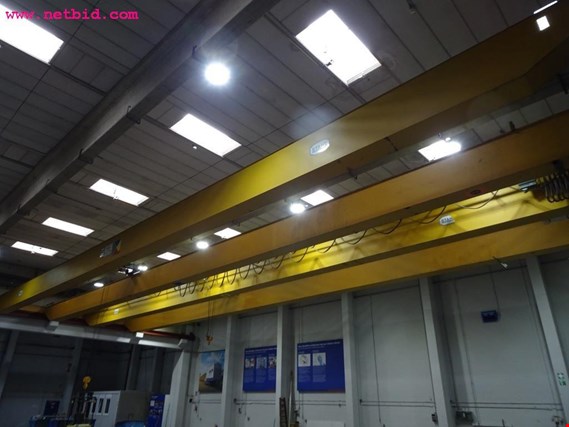 Used Stahl 2 Double girder bridge crane - subject to reservation for Sale (Auction Premium) | NetBid Industrial Auctions
